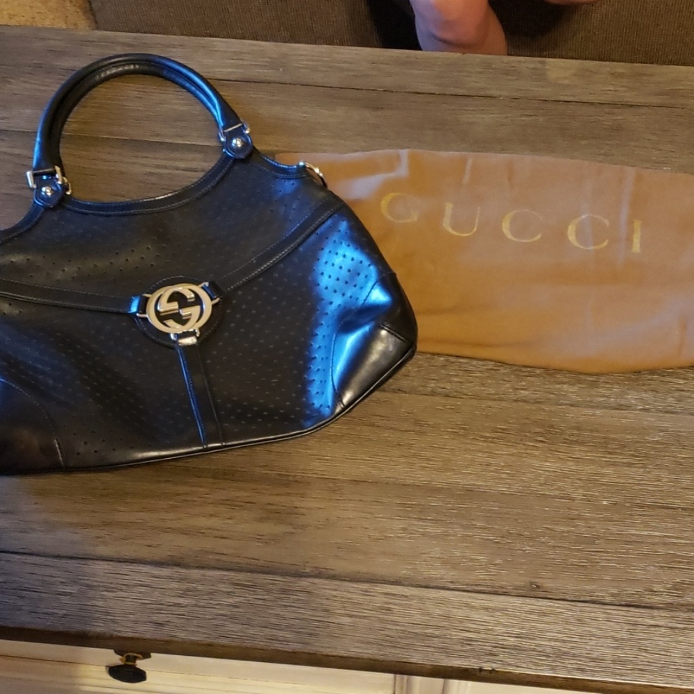 Gucci black hobo